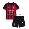 Maillot de Foot AC Milan Santiago Gimenez 7 Enfant Domicile 2025/26